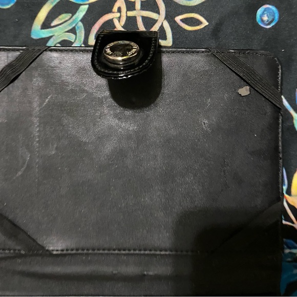 Nine West black folder purse - Picture 2 of 5